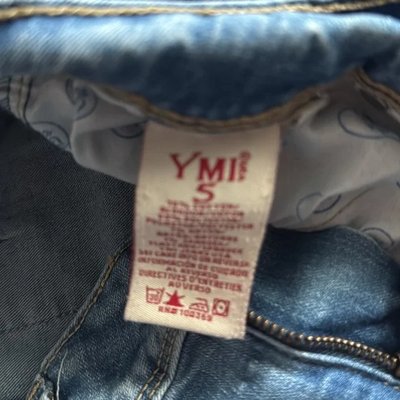 YMI Light Blue Skinny Jeans for Women - Picture 4 of 5